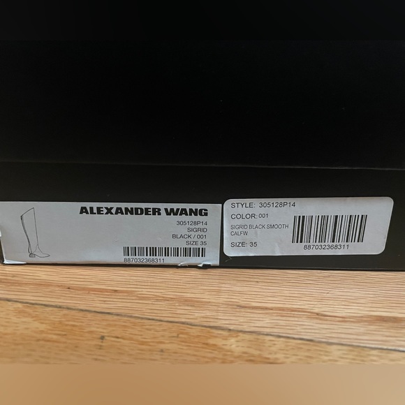 Alexander Wang sigrid tall boots black rose gold - Picture 2 of 7